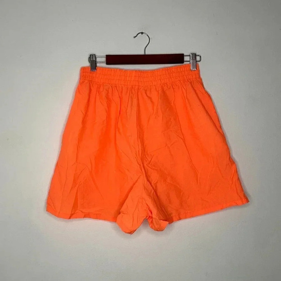 Vintage Women's Orange Nylon Sunrays Athletic Shorts Size XL - Picture 2 of 3